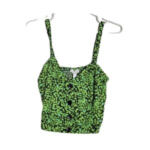 𝅺leith tank top crop adjustable strap